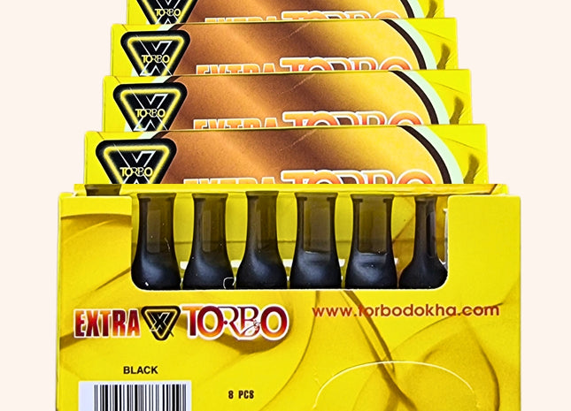 5 x Extra Torbo 3 in 1 Black - Medwakh Dokha filters | Enjoy Dokha UAE