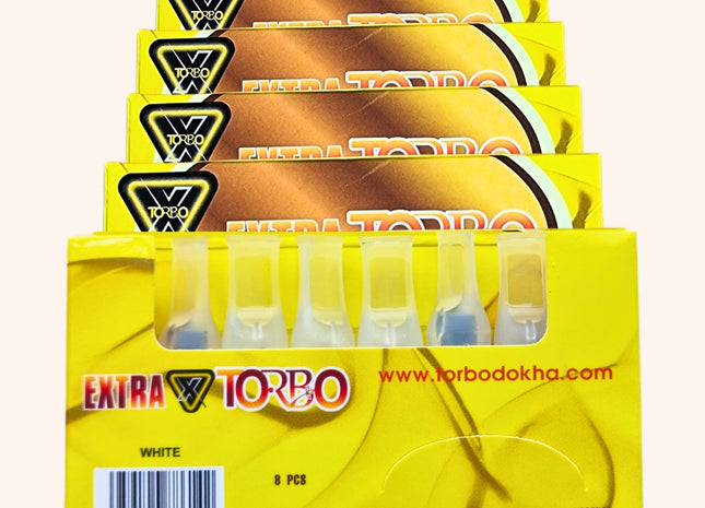 5 x Extra Torbo 3 in 1 White - Dokha Medwakh filters | Enjoy Dokha UAE