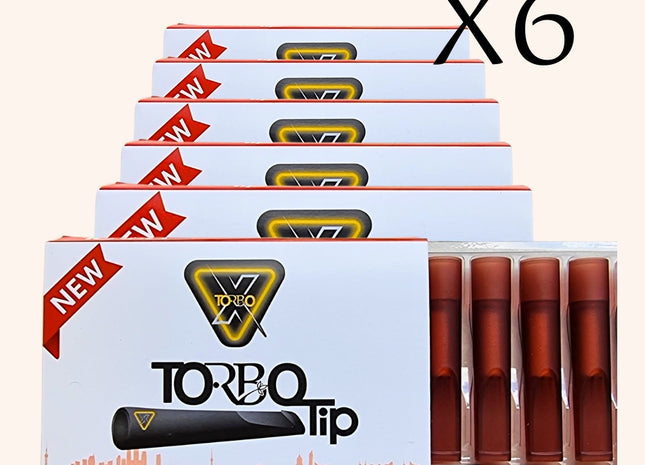 Torbo Brown Tips 6 Pack - Dokha medwakh filters | Enjoy Dokha UAE 